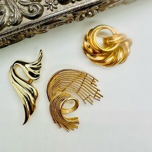 Vintage Modernist Brooch lot